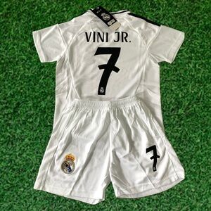 Vini Jr Kids Youth Large Size 28 Soccer Jersey Set